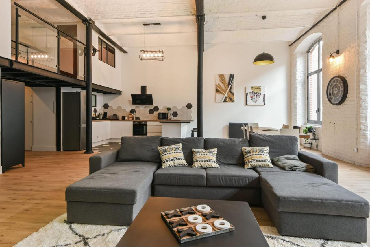 Loft De L'Usine - Welkeys Apartamento Tourcoing Exterior foto